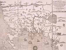 Map of New England, 1677. Creator: John Foster