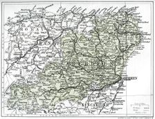 Map of Aberdeenshire, 1924-1926