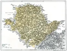 Map of Anglesey, 1924-1926