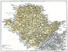 Map of Anglesey, 1924-1926