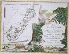 Map of Bermuda, 1778. Creator: Unknown