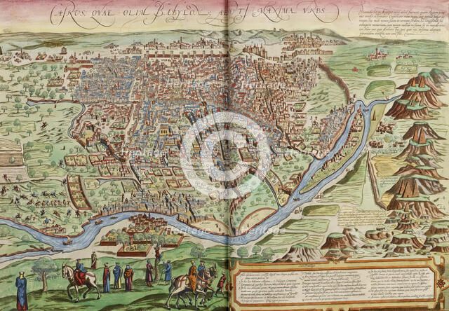 Map of Cairo, 1595. Creator: Gerardus Mercator.