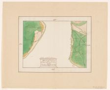 Map of Den Helder and part of Texel with the intervening Marsdiep, in or after 1688. Creator: Anon