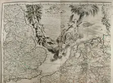 Map of Germany showing war of 1755 to 1763 (Seven Years War), 1765. Creator: Jean de Beaurain