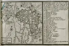 Map of Hannover, 1757-1758 (1765). Creator: Jean de Beaurain
