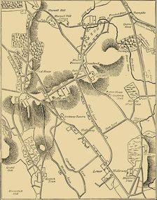 Map of Hornsey and Neighbourhood in 1819 (c1876). Creator: Unknown