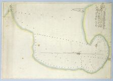 Map of Hout Bay, 1780. Creator: Robert Jacob Gordon
