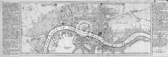 Map of London, 1700. Artist: Augustae Vindelicorum