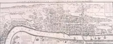 Map of London, 1789 representing Elizabethan London. Artist: Anon