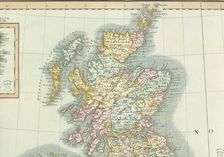 Map of Scotland, (c1800?) Creator: John Cary