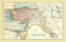 Map of Turkey in Asia, 1902. Creator: Unknown