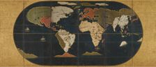 Map of the world, 16th century. Creator: Anonymous master