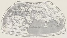 Map of the World, According to Ptolemy 1923. Creator: Agathodaemon of Alexandria