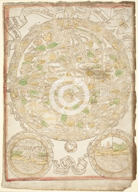 Map of the World, c. 1480. Creator: Unknown.