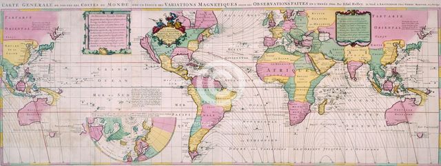 Map of the World, c1701. Creator: Pieter Mortier.