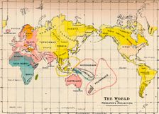 Map of the World on Mercator's Projection, 1902