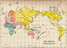 Map of the World on Mercator's Projection, 1902