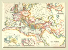 Map of the Ancient World, (1902). Creator: Unknown