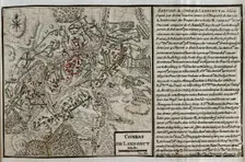 Map of the Battle of Landeshut (June 23, 1760), Seven Years War (1756-1763), 1765. Creator: Jean de Beaurain