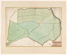 Map of the East Bijlmer and Gein and Gaasperpolder, 1650-1750. Creator: Anon