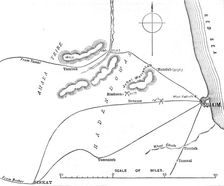 Map of the Environs of Suakim c1885