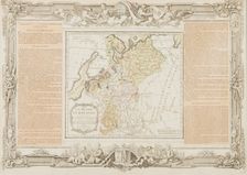 Map of the European Russia, 1766