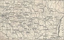 Map of the Field of Operations in 1814 (1896)
