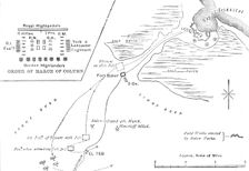 Map of the March to El Teb, (February 28-29, 1884) c1881-85