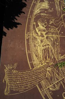 Map of the Northern Sky according to Johannes Hevelius, Gdansk, Poland, 2015. Creator: Unknown