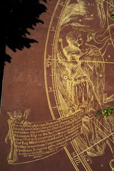 Map of the Northern Sky according to Johannes Hevelius, Gdansk, Poland, 2015. Creator: Unknown