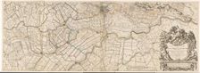Map of the province of Utrecht (bottom part), 1743. Creators: Thomas Doesburgh, Gerard Hoet