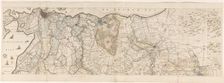 Map of the province of Utrecht (upper part), 1743. Creators: Thomas Doesburgh, Gerard Hoet
