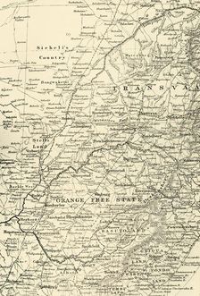 Map of the Seat of War 1900. Creator: Unknown