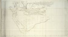 Map of the Southern Part of South Africa, after 1786. Creators: Robert Jacob Gordon, Johannes Schumacher
