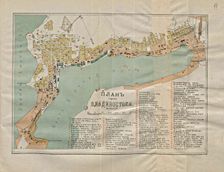 Map of Vladivostok, 1902. Artist: Anonymous