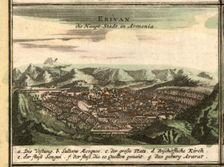 Map of Yerevan , 1762