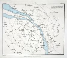 Map showing the principal stars which are visible in Great Britain (Plate (XXIX), 1822