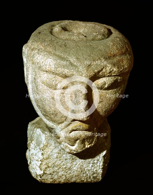 Maponus' Head, Celtic deity. Artist: Unknown