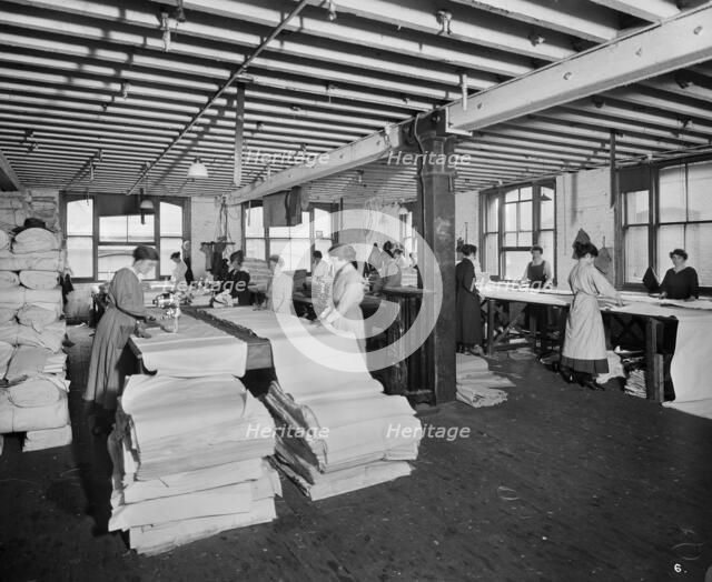 Maple and Co munitions works, London, June 1918.  Artist: H Bedford Lemere.