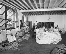 Maple and Co munitions works, London, June 1918. Artist: H Bedford Lemere