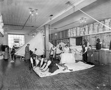 Maple and Co munitions works, London, June 1918. Artist: H Bedford Lemere