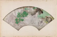 Maple branch in spring, early 19th century. Artist: Sakai Hoitsu