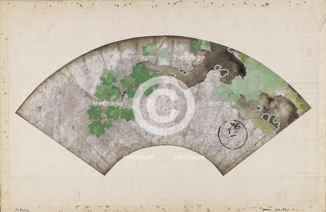 Maple branch in spring, early 19th century. Artist: Sakai Hoitsu.