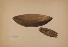 Maple Sugar Mold, 1939. Creator: Walter Praefke