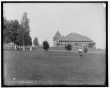 Maplewood casino from golf links, White Mountains, c1900. Creator: Unknown