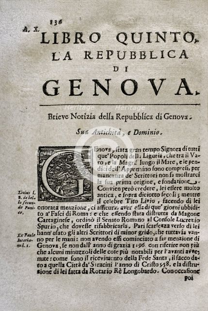 "Mappamondo Istorico", Volume IV:  Kingdoms arising from the decline and fall...1710. Creator: Antonio Foresti.