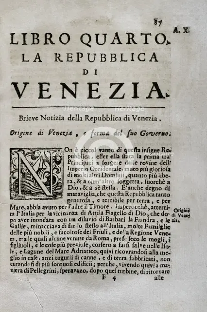 "Mappamondo Istorico", Volume IV: Kingdoms arising from the decline and fall...1710. Creator: Antonio Foresti.