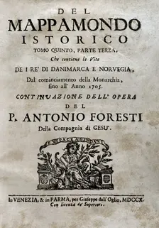"Mappamondo Istorico", Volume V, Part III: Life of the kings of Denmark and Norway..., 1710. Creator: Antonio Foresti