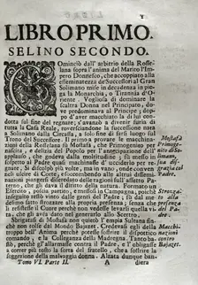 "Mappamondo Istorico", Volume VI, Part II: Life of the Ottoman Emperors, 1722. Creator: Antonio Foresti