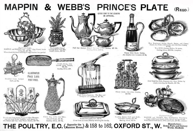 ''Mappin & Webb's Prince's Plate', 1891.